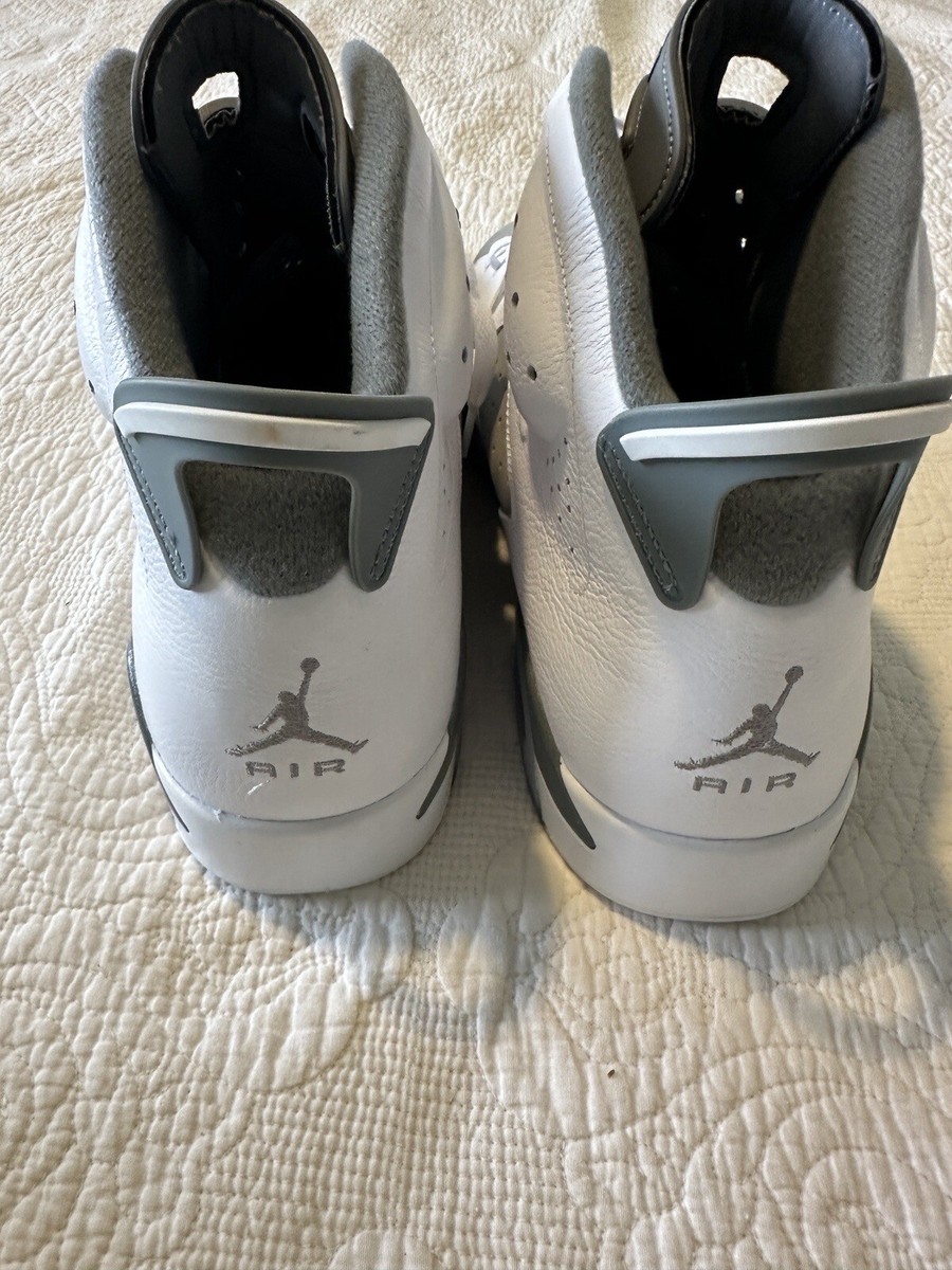 Nike Air Jordan 6 Retro Cool Grey White CT8529-100 Mens Size 18