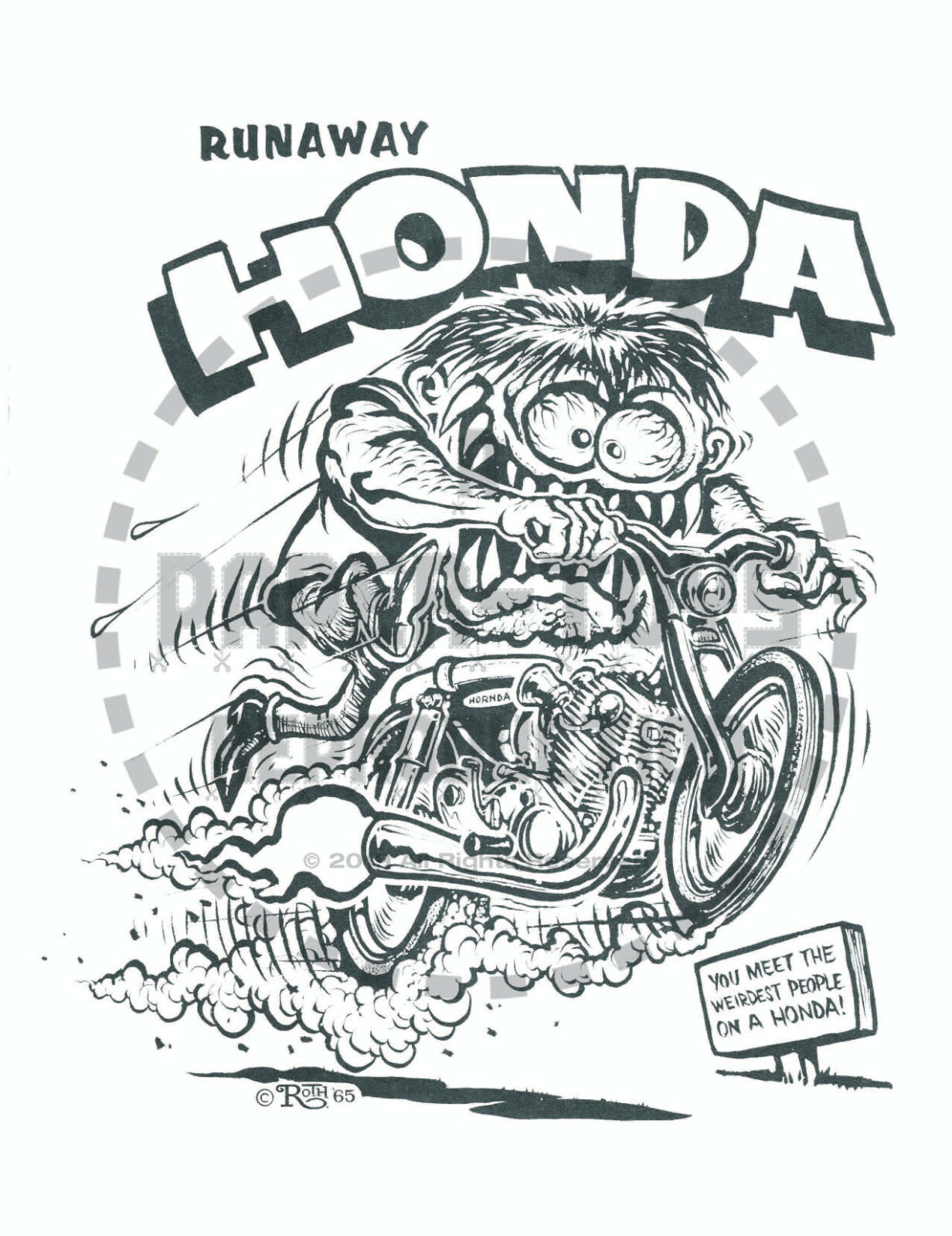 1965 - RUNAWAY HONDA - ED