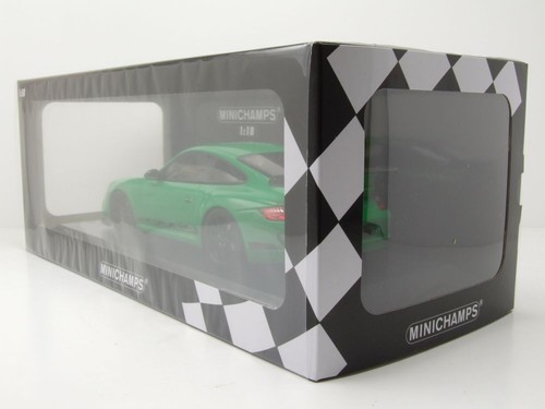 Porsche 911 GT3 Rs 2007 Verde Coche a Escala 1:18 Minichamps - Imagen 9 de 9