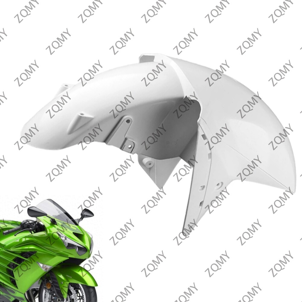 Front Fender Mudguard Motorcycle Unpaint White For Kawasaki Ninja