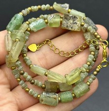 Unique lovely Rare Ancient Roman glass beads necklace 300 BC
