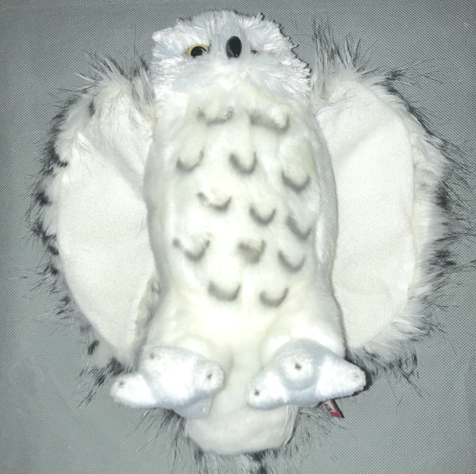 Плюшевая игрушка-животное Snowy Owl Douglas игрушка для объятий детская игрушка 10 x 8 дюймов б/у в отличном состоянии - Изображение 4 из 4