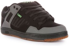 DVS Enduro 125 Nubuck scarpe da ginnastica da uomo con pannello laterale nero antracite UK 6 - 12