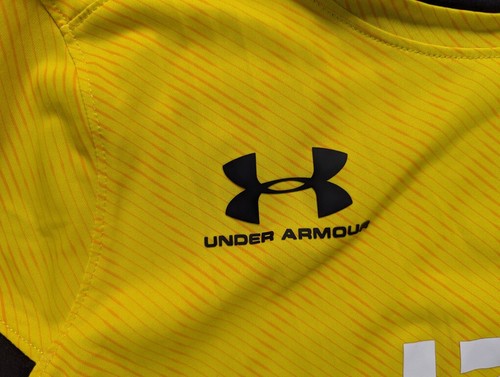 under armour Southampton 2020-21 Home Goalkeeper Jersey Yellow Shirt Boys sz XL - Picture 6 of 22