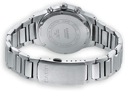 Casio Edifice Quartz Chronograph Date Stainless Steel Men's