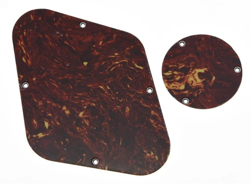 Vintage Tortoise LP Control & Switch Plate Cavity Cover For USA Gibson Les Paul