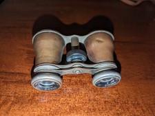 Vendome Paris Brass Binoculars Opera Glasses Antique 1900's
