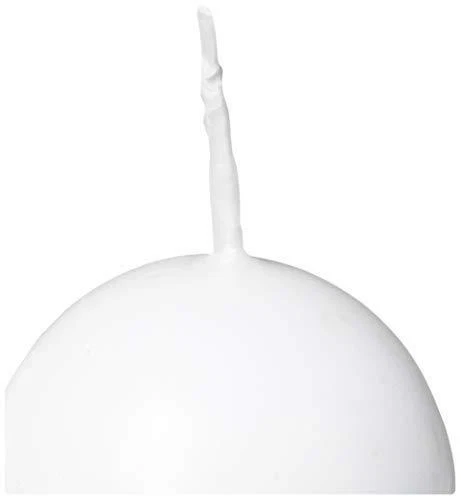 12 velas de bola pequenas Biedermann, brancas - Imagem 3 de 4