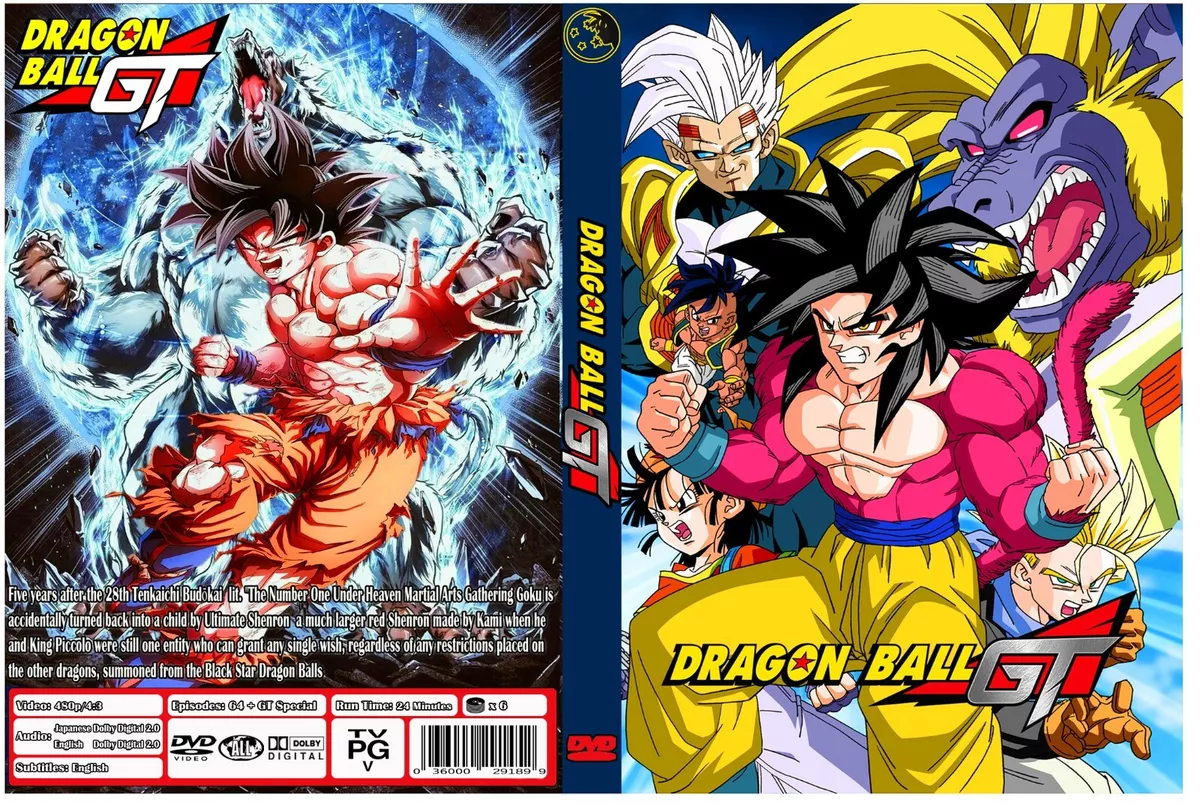 ANIME, DRAGON BALL COMPLETE SAGA, 64 DVD, 639+3 EPISODES, ENG-AUDIO, 12  BOXES