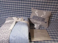 Levtex Baby Toddler Set Quilt and Decorative Pillow (Open Box) FREE SHIPPING.