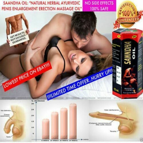 Sandha Enlargement Oil For Premature Ejaculation Aid -Free P &P Best Price - 第 1/1 張圖片