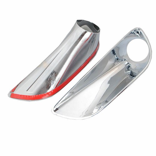 For Jeep Grand Cherokee 11-20 Silver Chrome Front Bumper Fog Light Lamp Cover 2* - Picture 7 of 12