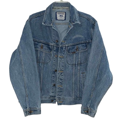 Lee Men’s Trucker Jacket Size M Blue Denim Collection Vintage Authentic - 第 1/9 張圖片