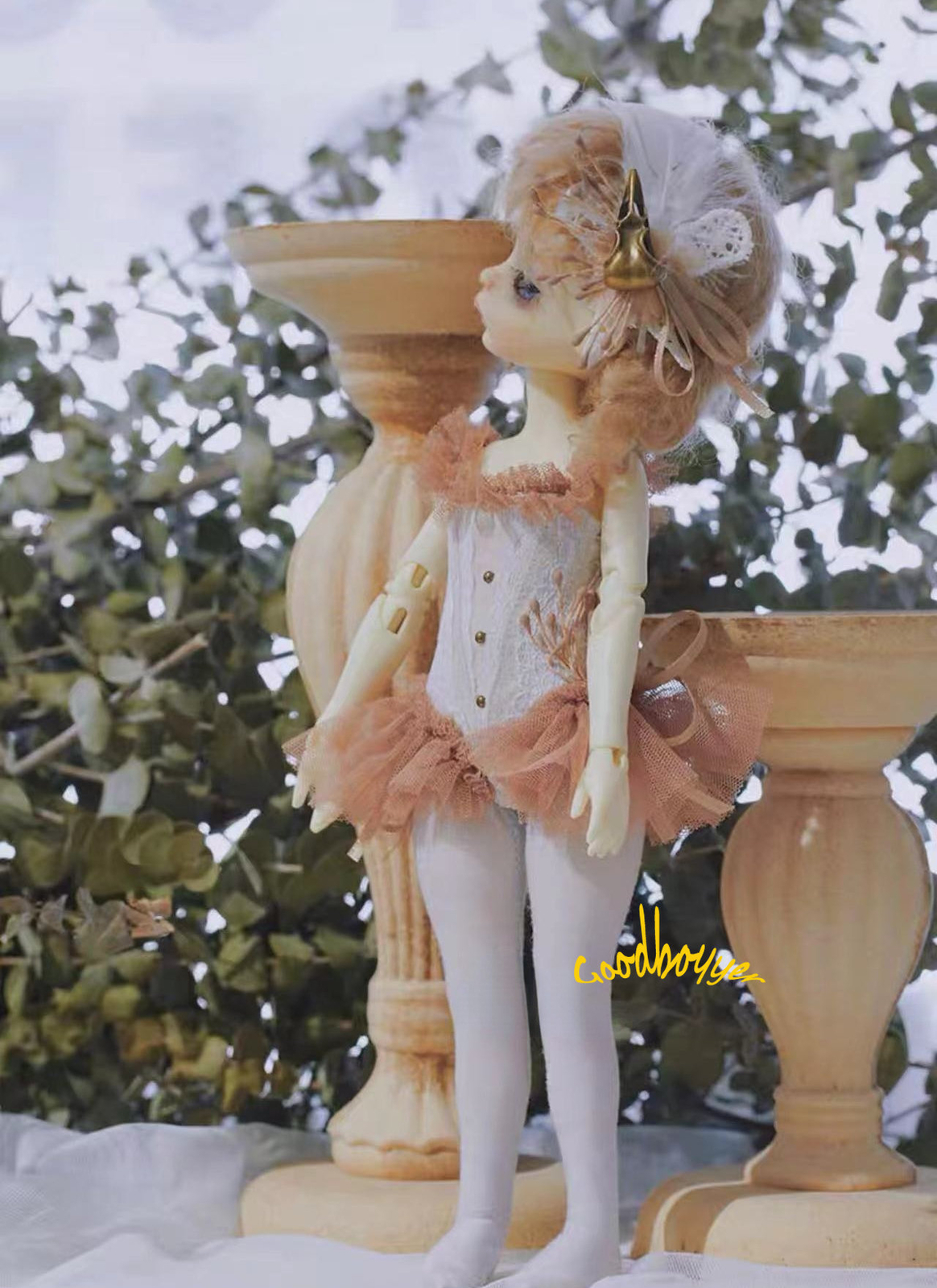 Parrucca Bambola BJD Adatta Per 1/3 1/4 1/6 Unce Lfashion - Foto 4