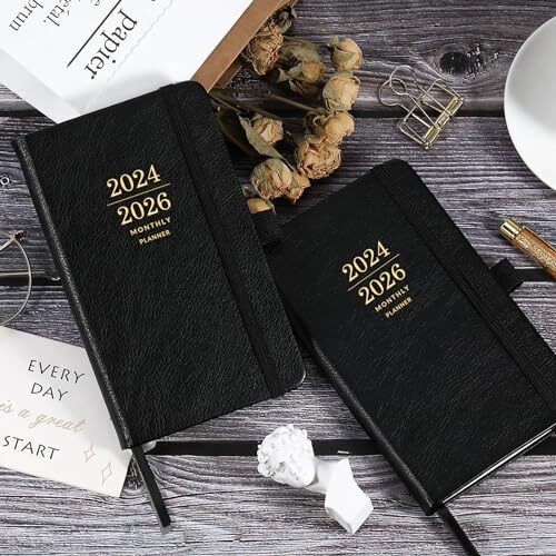 2024-2026 Monthly Pocket Planner/Calendar- 3 Year, 6.3"x3.8" Jan 2024 – Dec  2026 - La Paz County Sheriff's Office "Dedicated to Service"