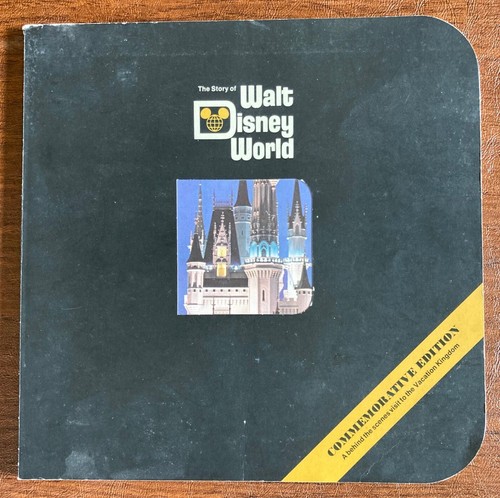1971 Gedenkausgabe "Story Of Walt Disney World" Hinter den Kulissen Buch