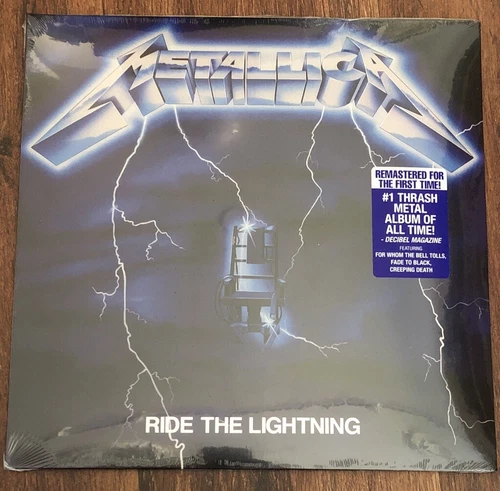 Metallica Ride The Lightning LP [Vinyl New Sealed 180g Thrash Metal Record Album