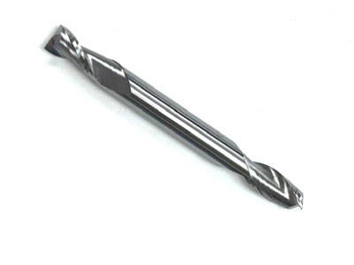 1/4'' CARBIDE END MILL 2 FLUTE DOUBLE END CENTER CUTTING HTC 190-2250 USA