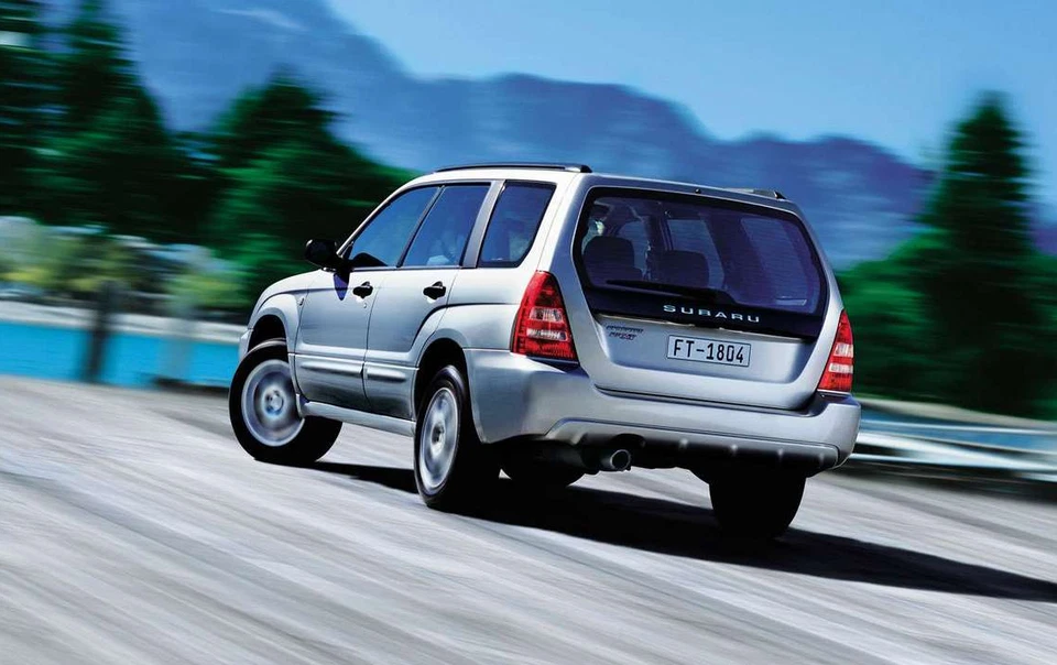 Juego completo de guardabarros contra salpicaduras para Subaru Forester 2003-2008 Foto 2 de 3