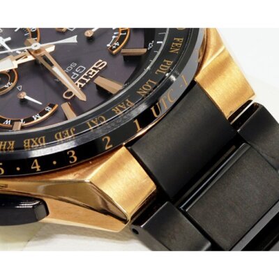 SEIKO Astron SBXB126 GPS Solar Powered Radio Men's Watch 8X53-0AV0
