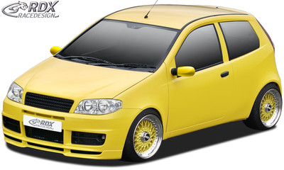 RDX Front Spoiler for Fiat Punto 2 (188) Facelift Sporting Front Lip Approach