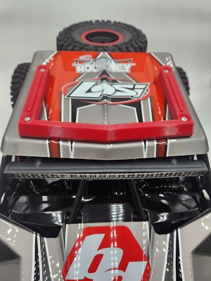 Placa Deslizante Para Techo Personalizada Para Losi Super Rock Rey 1:6 - Montada Con Tornillos De Acero Inoxidable