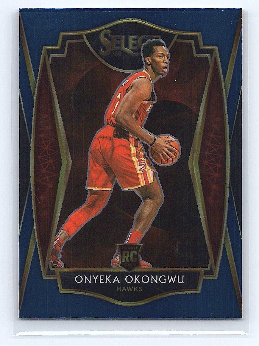 2020 Panini Select #186 Oneka Okongwu Blue Premium Level MT/NRMT