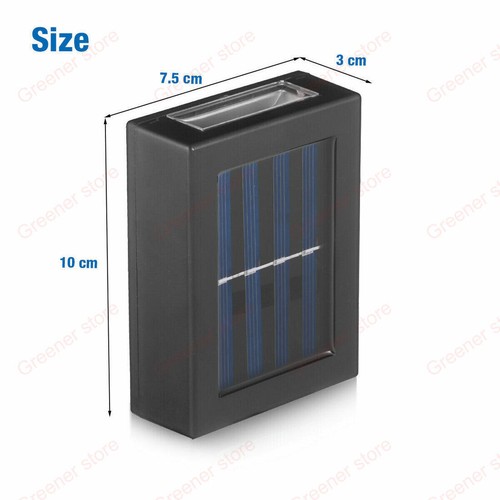 2 pack lampe solaire extérieur led éclairage Lumière - Foto 9 di 25