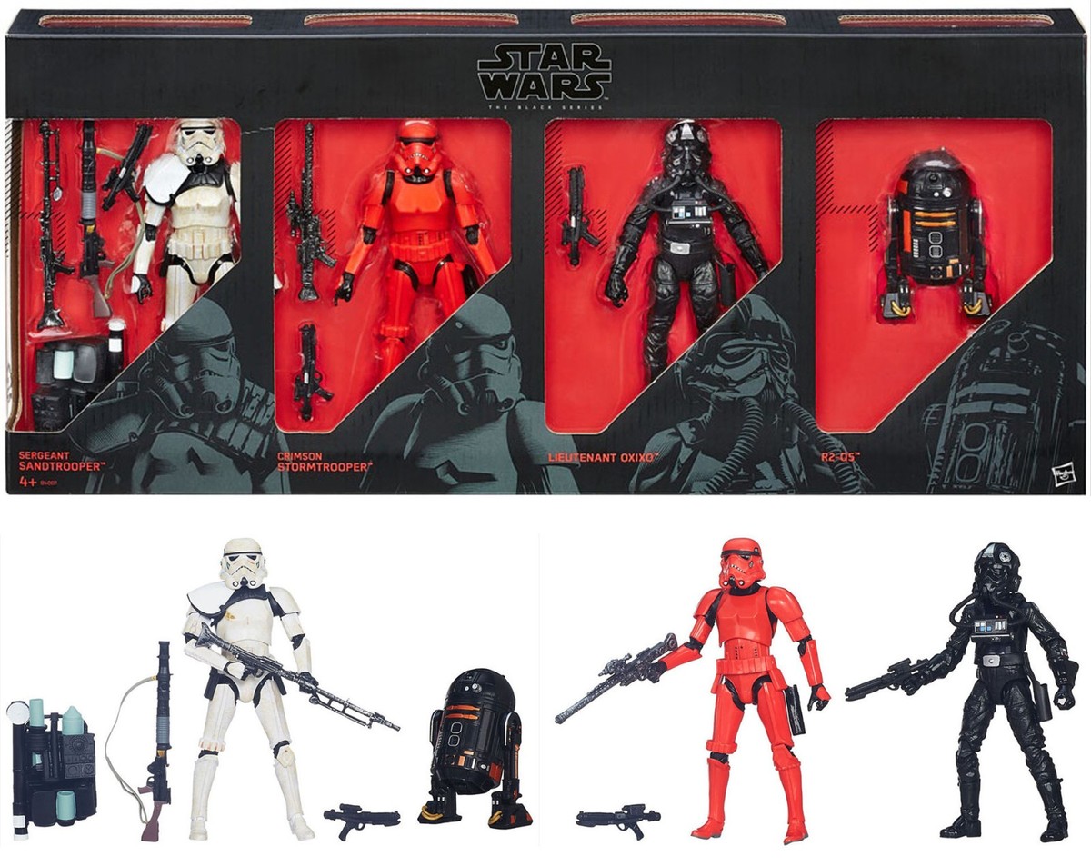 STAR WARS THE BLACK SERIES IMPERIAL FORCES 6-IN 4-PACK ACTION