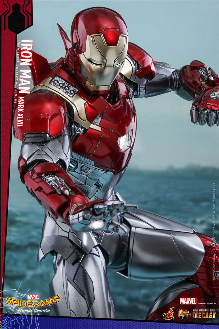 Hot Toys Iron Man Mark 47 XLVII MMS427-D19 Spiderman Hot Toys Iron Man Mark 47 XLVII MMS427-D19 Spiderman