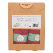 Anchor Crochet Kit: Cushion Intermediate Level Various Finished Colours