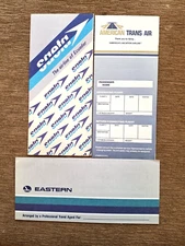 SAETA American Trans Air Eastern Airlines Ticket Jackets