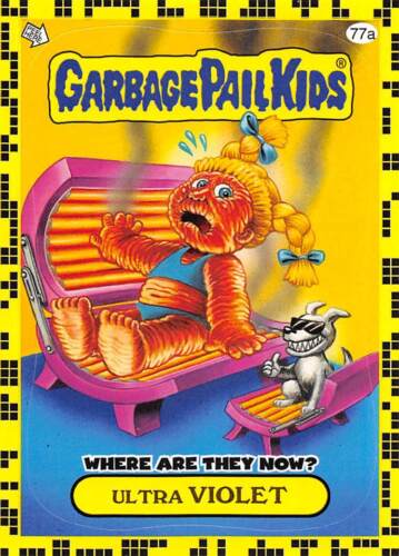 GARBAGE PAIL KIDS 2011 FLASHBACK SERIES 2 PICK-A-CARD YELLOW BASE STICKERS TOPPS - Picture 306 of 321