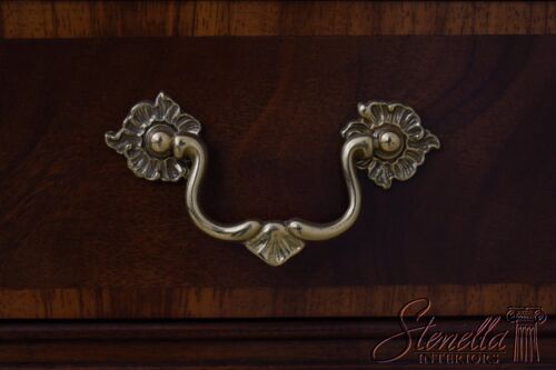 67227: STICKLEY 4 Door Mahogany Chippendale Style Breakfront China Cabinet - Picture 14 of 22