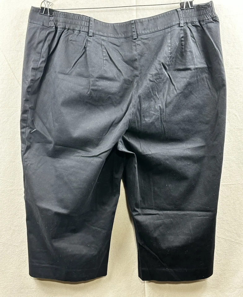 Apostrophe Women's Black Capri Pants Plus Size 20W - Image 4 of 4