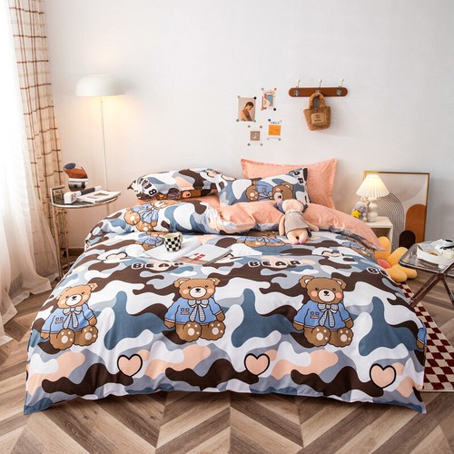 3D Cartoon Minimalist Series Digital Printed Duvet Cover Pillowcase Bedding - Picture 2 of 19