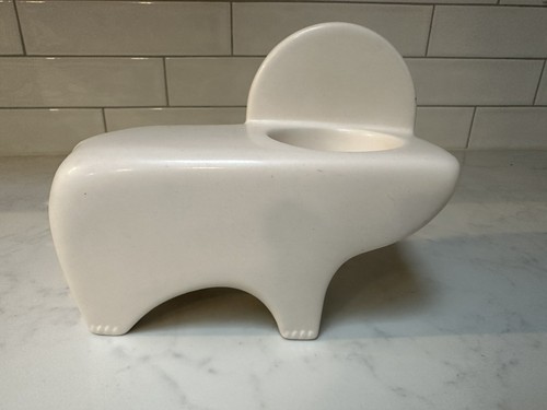 Jonathan Adler Lion & White Dove Votive Candle Holders White Ceramic - Picture 5 of 18