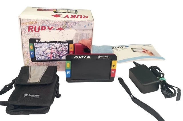 Loupe Numérique Freedom Ruby Portable - Pour Malvoyants Ou Seniors - Occasion