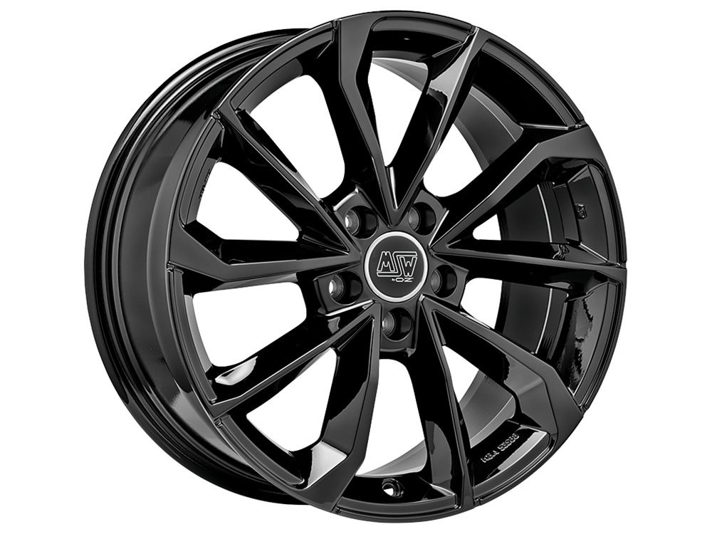 Cerchio in Lega MSW 42 in 8x18 ET48 Foratura 5x112 Colore Gloss Black