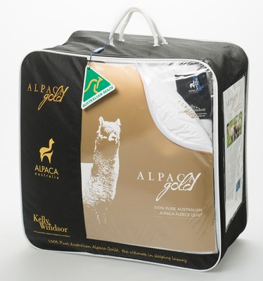 Kelly and Windsor Alpaca Gold 500 Quilt