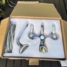 Warmiehomy Victorian Style Bath Shower Tap Unit -New