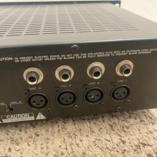 Radio Shack Optimus 100 Watt MPA-125 Public Address Amplifier Rackmount B2 - Picture 12 of 19