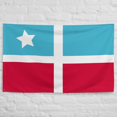 Large Puerto Rican El Grito de Lares Flag original Puerto Rico flag (1-sided)