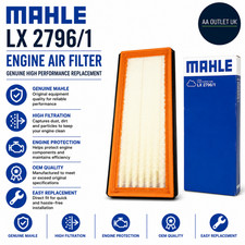 Mahle Lx 27961 Engine Air Filter Car Replacement Genuine High Performance