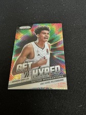 Victor Wembanyama 2023-24 Panini Prizm EuroLeague Get Hyped Rookie #4 Mojo 03/25