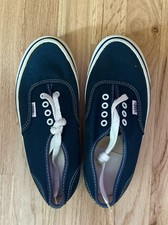 Vintage Vans Made In USA Navy Blue New Without Box 1990 s Size 6