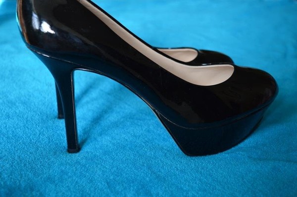 Women Nine West Heels Black 40 #BE9Q