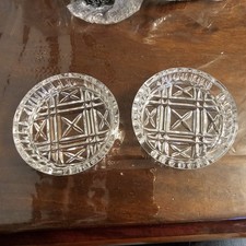 Vintage Crystal Butter Pats, Vintage Crystal Butter Dishes