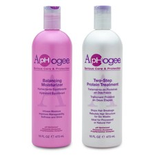 Aphogee Hair Care Double Bundle   TwoStep Protein Treatment 16 fl oz  Balanc...