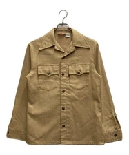 LEVI'S                    70's USA work shirt jacket beige